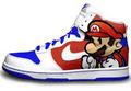 Mario nike shoe  - super-mario-bros fan art