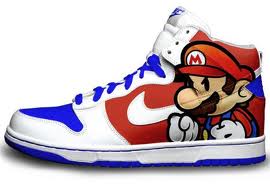 Mario nike shoe - Super Mario Bros. Fan Art (32226480) - Fanpop