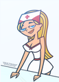 Nurse Lindsay - total-drama-island fan art
