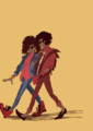 Ola Ray and Michael Jackson ♥♥ - michael-jackson fan art