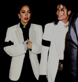 Lady Gaga and Our King Michael Jackson ♥♥ - michael-jackson fan art