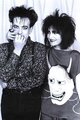 Robert Smith and Siouxsie Sioux - music photo