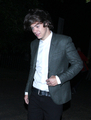 SEP 17TH - HARRY LEAVING THE FUTURE CONTEMPORARIES PARTY - one-direction photo