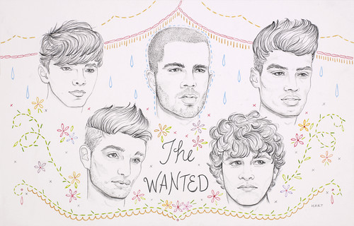  The Wanted Drawing