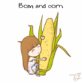park bom and corn - dara-2ne1 fan art