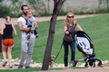  Taking a walk in the park with her family during a break from filming in Austin, TX (October 3rd 20 - natalie-portman photo