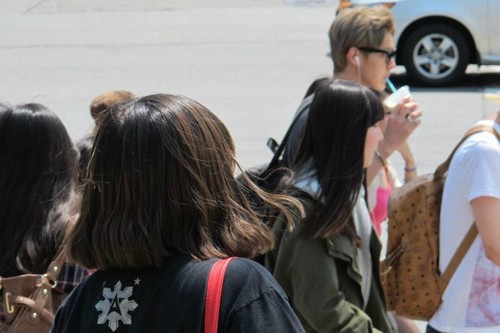 120506 EXO-M Outside SM Building