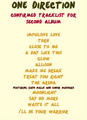 1D confirmed tracklist for 2nd album <3 - one-direction photo