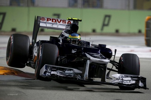 2012 Singapore GP Qualifying