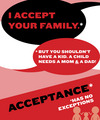 Acceptance has no exceptions - lgbt photo