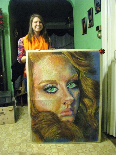 Adele in Soft Pastel