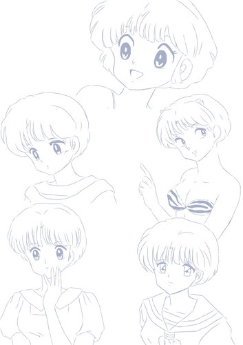  Akane Tendo *sketches*