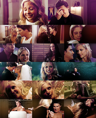  Buffy and Angel.