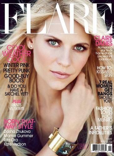 Claire Danes Flare Magazine November 2012
