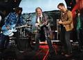 Dave Grohl, Neil Young, and Dan Auerbach at Global Citizen Festival - the-black-keys photo
