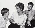 Diana With Her Sons, William And Harry - princess-diana photo