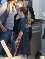 Filming with Holly Hunter in Austin, TX For an Untitled Terrence Mallick Project (October 3rd 2012) - natalie-portman photo
