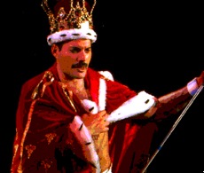  Freddie Mercury, King of 퀸