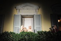 Gaga and Donatella on the balcony of Palazzo Versace - lady-gaga photo