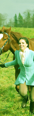  Gina and her horse