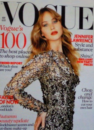  Jennifer covers Vogue UK