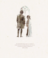 Jon Snow and Arya Stark - game-of-thrones fan art