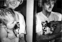  Kurt Cobain and Frances 豆 Cobain