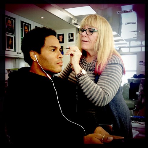 Lenny Kravitz Testing New Cinna Looks for Catching Fire