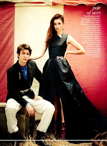Magazine scans: Teen Vogue (October 2012)