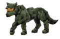 Master Chief as a wolf. - alpha-and-omega fan art
