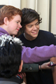 OCT 06TH - HARRY OUTSIDE RADIO 1 STUDIOS - one-direction photo