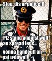 POLICE OFFICER MJ WANTS TO BODY SEARCH YOU!!! - michael-jackson fan art