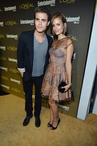 Paul and Torrey at Entertainment Weekly's Pre-Emmy Party (2012)