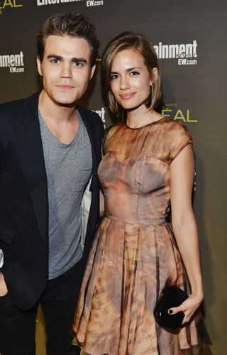 Paul and Torrey at Entertainment Weekly's Pre-Emmy Party (2012)