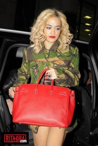 Rita Ora - Leaving the Nick Nrimshaw Show making her way to Mahiki Nightclub - August, 31, 2012