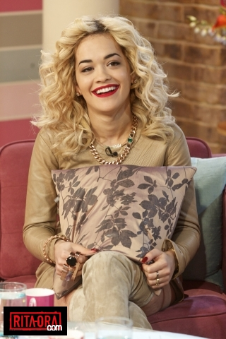  Rita Ora - 'This Morning' TV Programme in London, Britain - August 30, 2012
