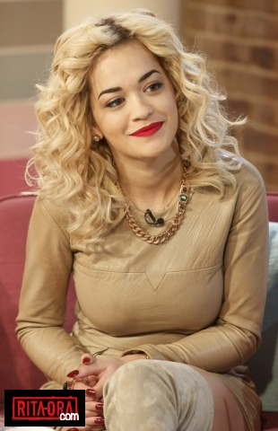 Rita Ora - 'This Morning' TV Programme in London, Britain - August 30, 2012