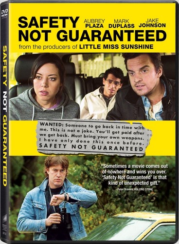  Safety Not Guaranteed DVD