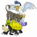 Sora, Donald and Goofy - kingdom-hearts photo