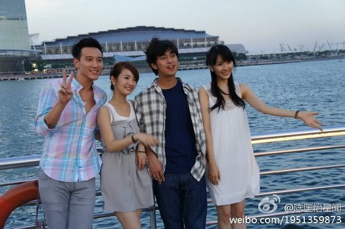  Sunny, Ariel, Bo Lin and Andrea in Singapore