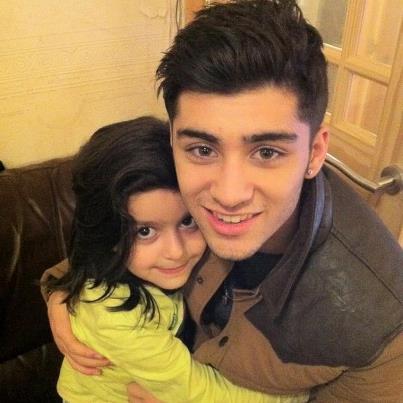  Zayn with his Cousin <333