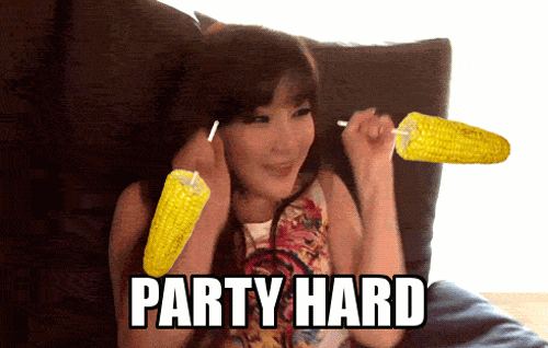 bom princess corn party hard