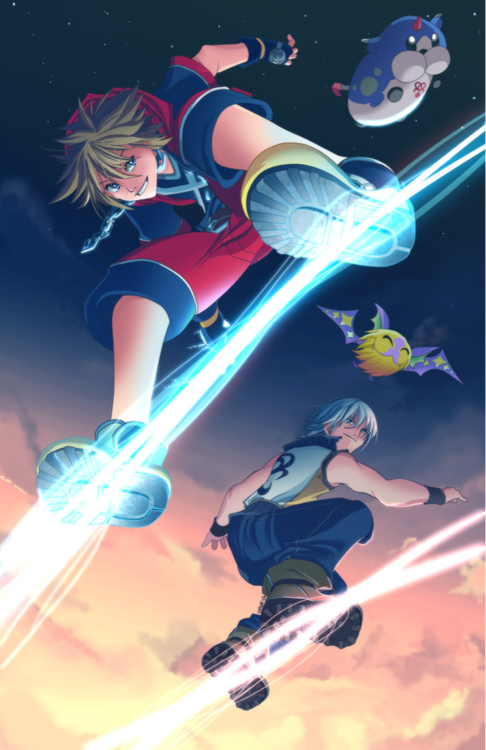 sora and riku - Kingdom Hearts Fan Art (32342537) - Fanpop