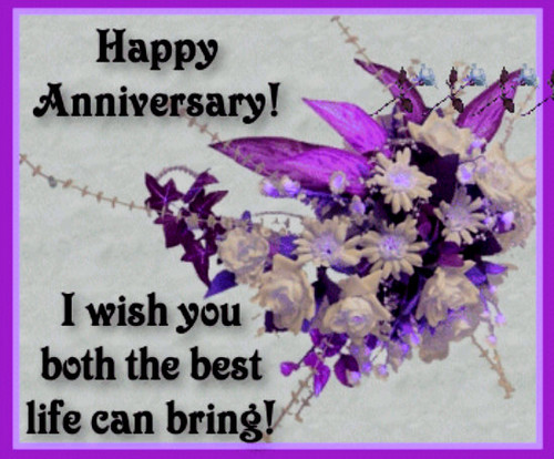 ✰ Wishing you both a very Happy Anniversary