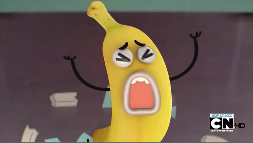 Photo of BANANA JOE SCREAMS for fans of The Amazing World of Gumball. 