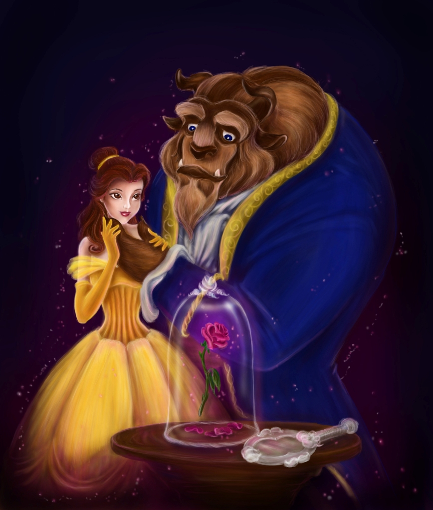 Beauty and the Beast - Disney Princess Fan Art (32477839) - Fanpop