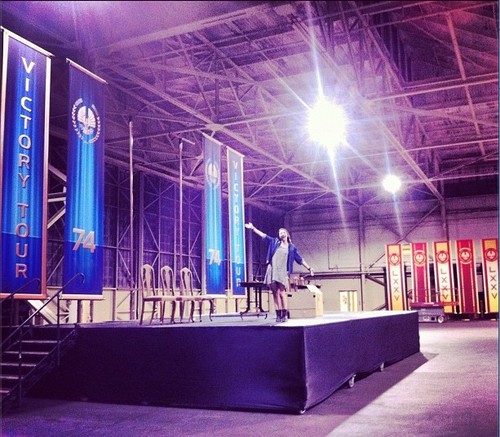 Catching Fire Victory Tour Stage