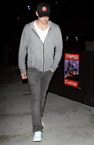 Chord arrives at Justin Bieber concert at Staples Center LA, October 2nd 2012