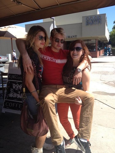  Chord with his sisters Harmony and Skye
