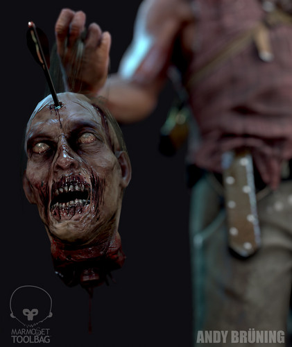  Daryl Dixon - Game Character - 턴테이블